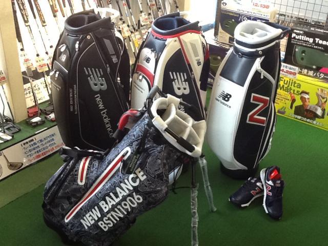 NEW BALANCE BSTN1906 ゴルフバッグ ニューバランスと・・・あれ